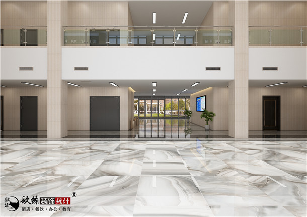 銀川鴛鴦湖電廠辦公樓裝修設(shè)計案例_nxjdhl_銀川辦公樓裝修公司