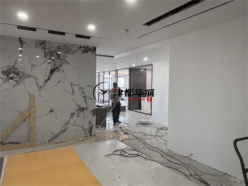 銀川辦公室裝修設(shè)計項目|津都華麗設(shè)計